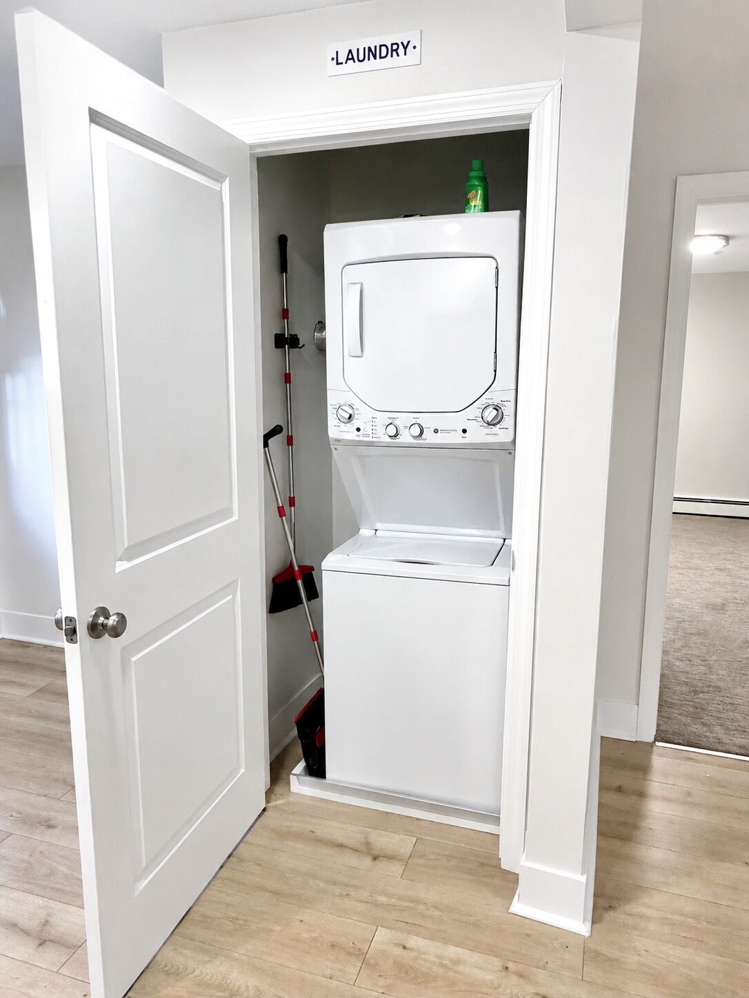 In-unit washer and dryer